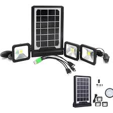 Kit de Sistema de Iluminación Solar Port